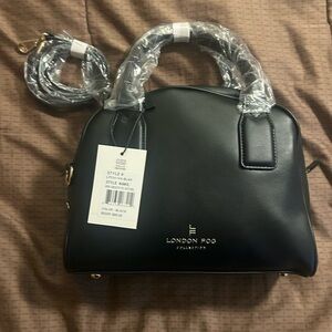 London Fog Black satchel